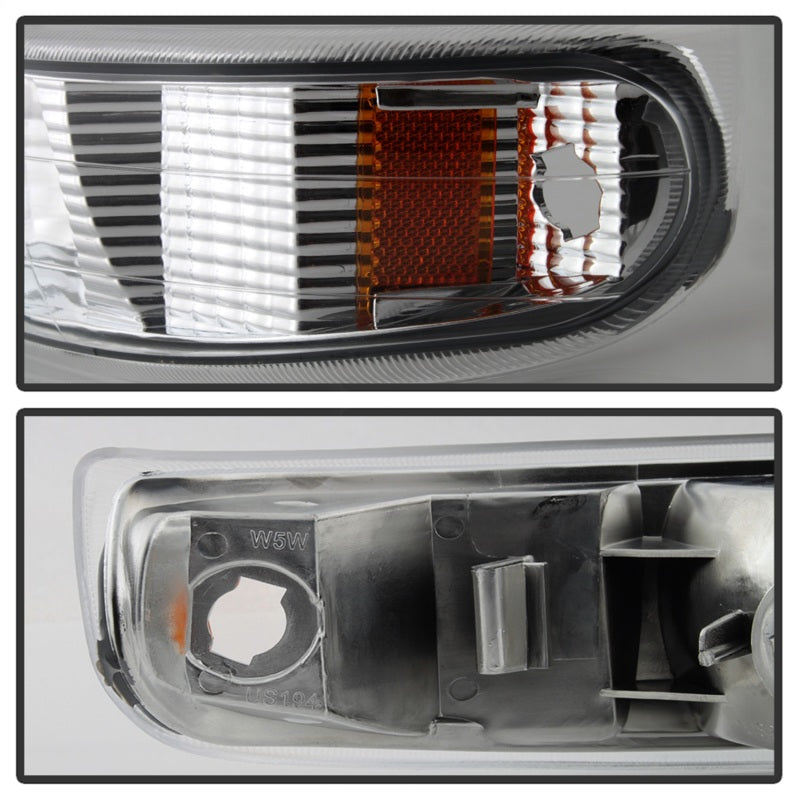 SPYDER Xtune Chevy Silverado 99-02 / Chevy Suburban/TahOE 00-06 Amber Bumper Lights Euro CBL-JH-CS99-AM-E 5064295