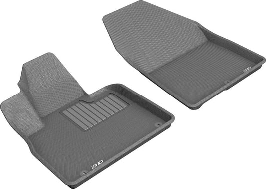 FR SPORT 3D MAXpider 2019-2020 Hyundai Santa Fe Kagu 1st Row Floormat - Gray L1HY09311501