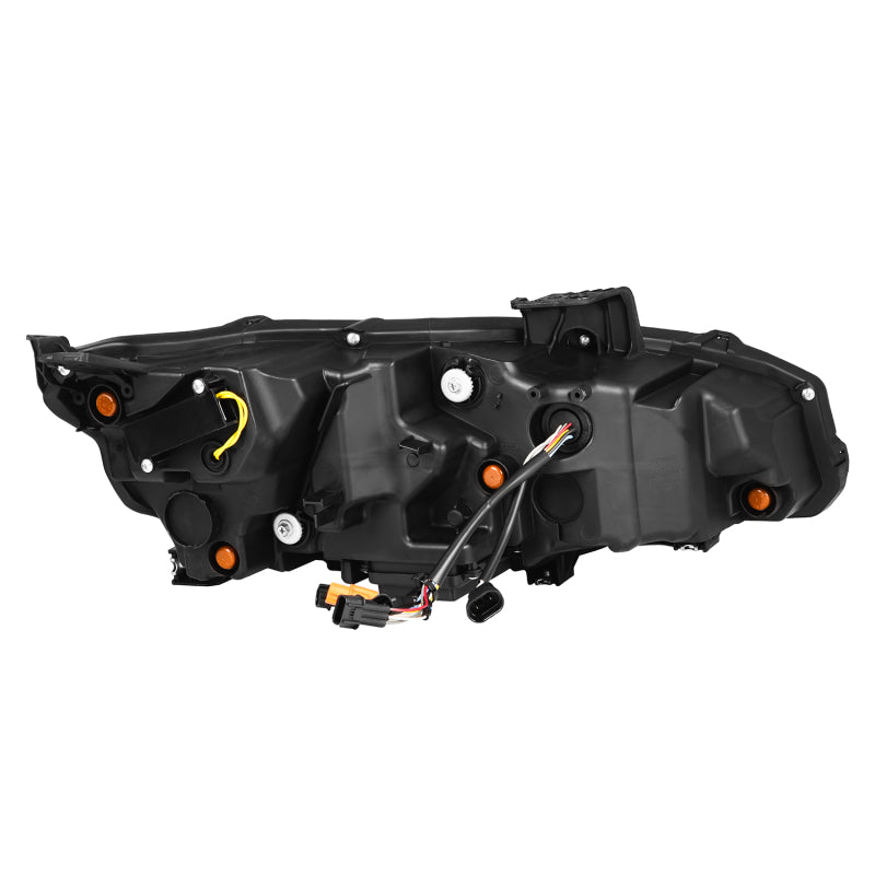AlphaRex 16-21 Honda Civic NOVA-Series LED Proj Headlights Blk w/Activation Light & Seq.Sig / SB DRL 880491 *Discontinued