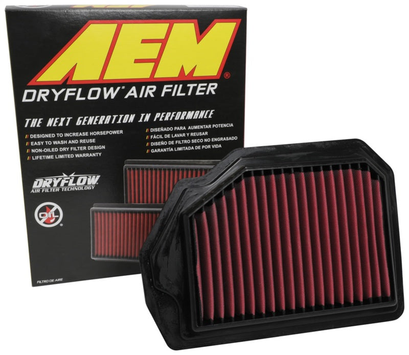 FR SPORT AEM Induction AEM 2015 Hyundai Genesis Sedan V6-3.8L F/I Dryflow Air Filter 28-50019 -...