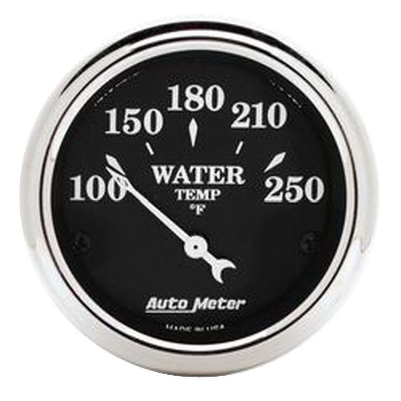 FR SPORT Autometer Old Tyme Black 5 Piece Kit (MPH/FUEL/OILP/WTMP/BAT) 55-59 Chevy Truck...