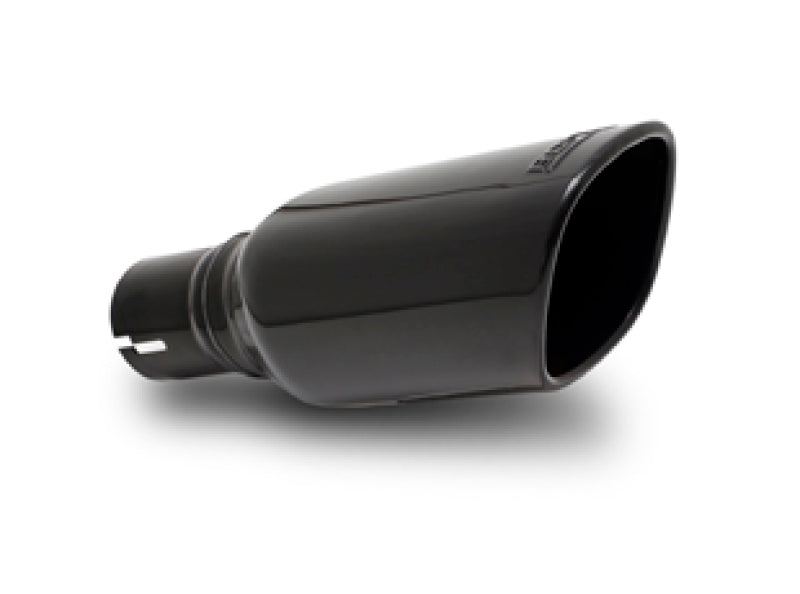 Borla 12-14 Jeep Wrangler JK 2/4Dr Rr Section ATAK Single Square Rlld Angle-Cut Black Chrome Exhaust 11860BC