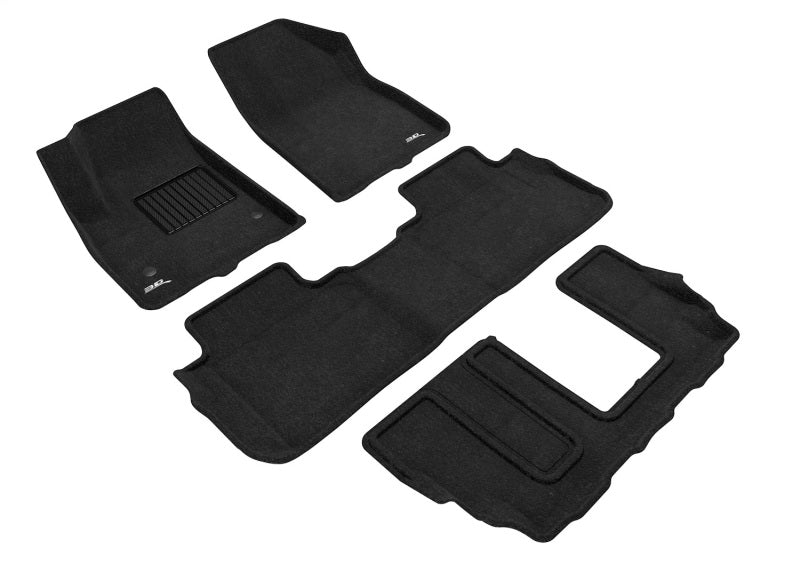 3D MAXpider 17-23 GMC Acadia With Bench 2Nd Row Elegant Black R1 R2 R3 L1GM02104709