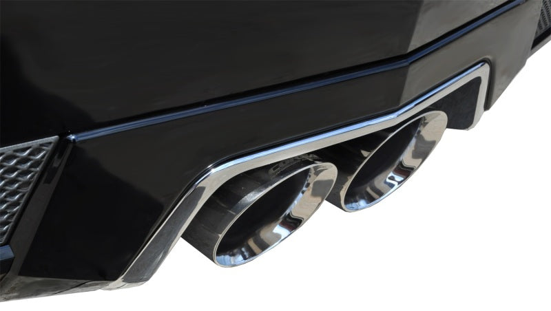 Corsa Performance 11-13 Cadillac CTS Coupe V 6.2L V8 Polished Sport Axle-Back Exhaust
