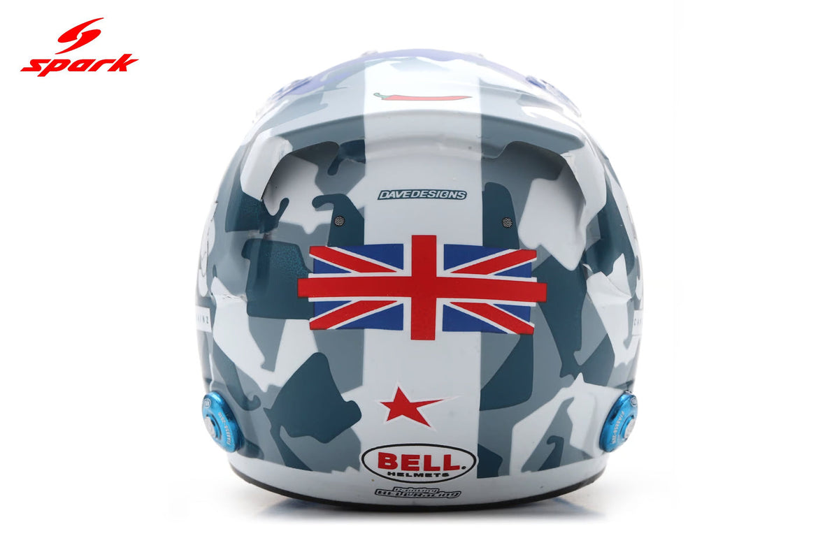 STM Diecast Spark-Model Williams Racing F1 Team Carlos Sainz Helmet British GP 2025 1:5 - View 6