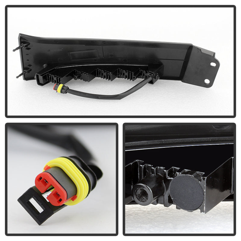 FR SPORT Spyder Toyota Tundra 07-13 Daytime LED Running Lights (XSP-X Model Look)wo/swtch Blk...