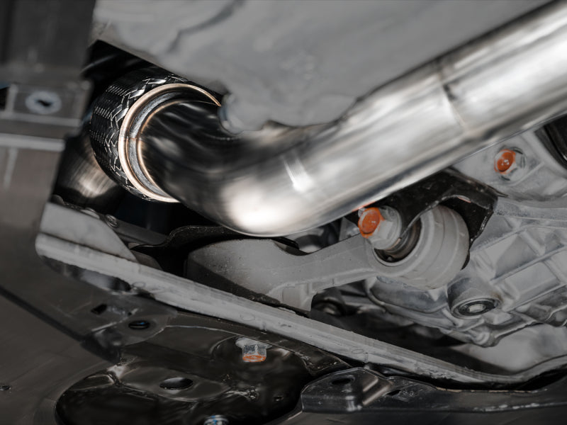 AWE Tuning 2024 Acura Integra Type S DE5 FWD Track Edition Exhaust w/ Triple Chrome Silver Tips 3020-52335