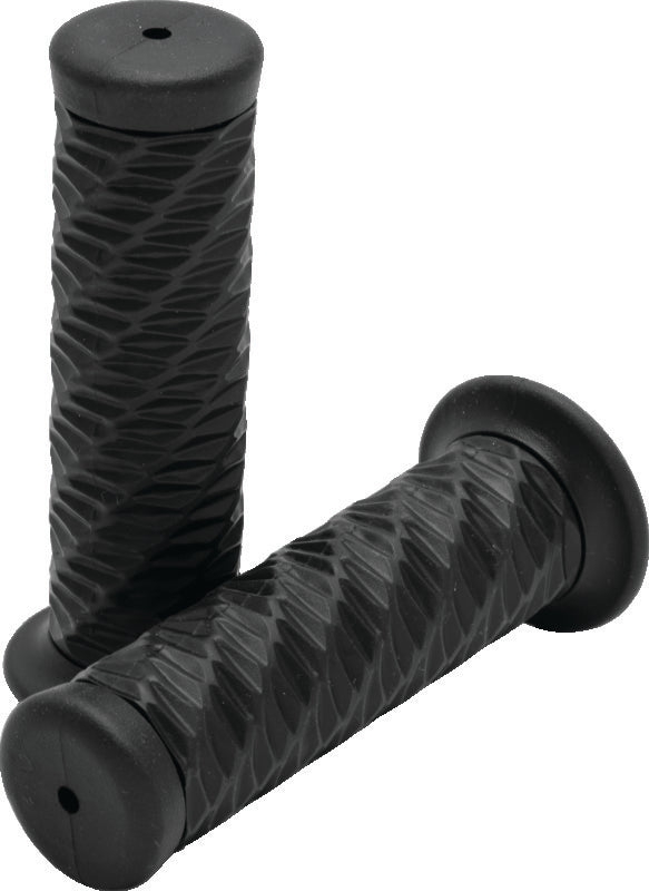 Bikers Choice Spiral Grip 1In Black 485803
