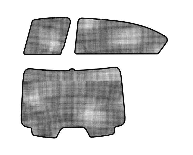 3D MAXpider 2013-2017 Honda Accord Sedan Black Sun Shades - Complete Set S1HD0480