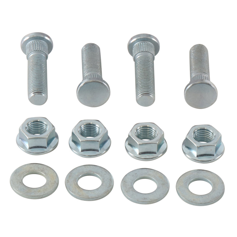 All Balls Racing 10-12 Polaris LSV Electric 4x4 Wheel Stud & Nut Kit Front 85-1103