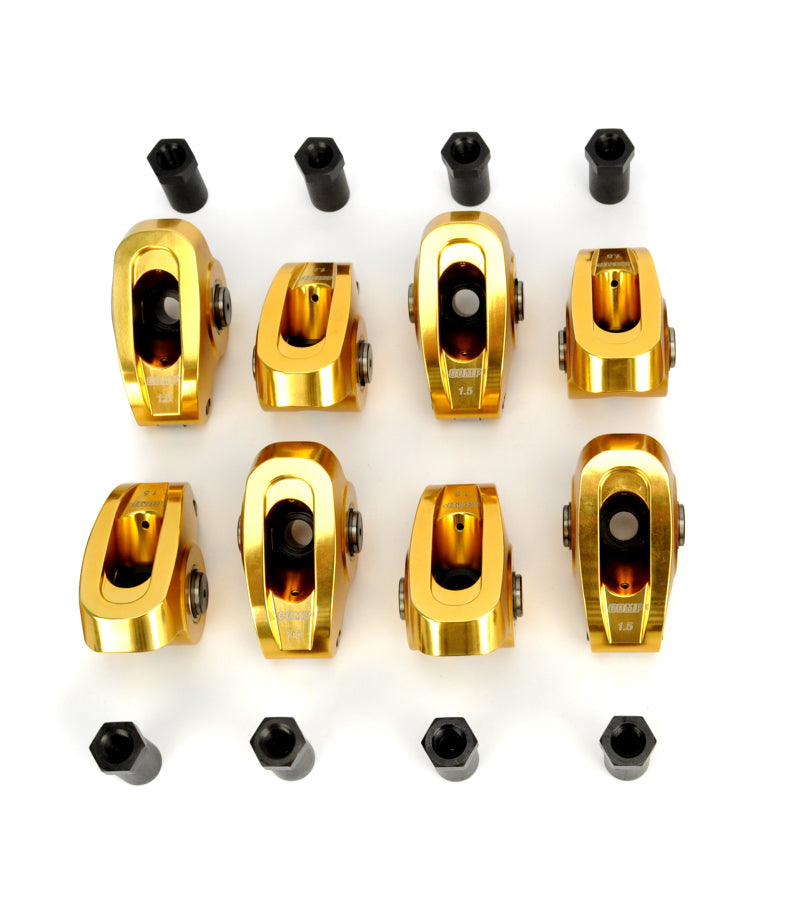 Comp Cams ROCKER ARMS, "ULTRA GOLD" SBC 3/8" 1.5