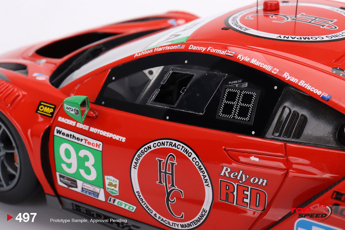 STM Diecast Topspeed 1:18 Acura NSX GT3 EVO22 #93 Harrison Contracting Company Racers Edge...