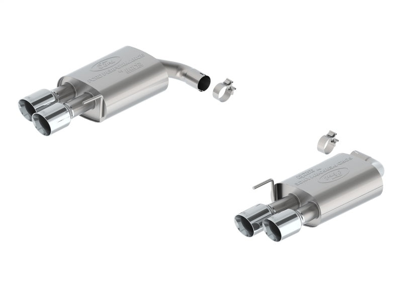 Ford Racing 2024 Mustang 2.3L Sport Non-Active Axle-Back w/GT Valance - Chrome Tip M-5230-M2SCV