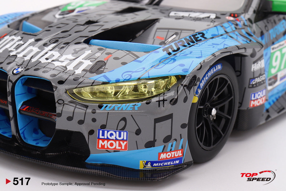 STM Diecast Topspeed  1:18 BMW M4 GT3 #97 Turner Motorsports  IMSA 2023  Laguna Seca GTD 2nd...