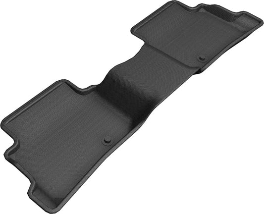 FR SPORT 3D MAXpider 2019-2019 Hyundai Ioniq Electric Kagu 2nd Row Floormats - Black L1HY09021509