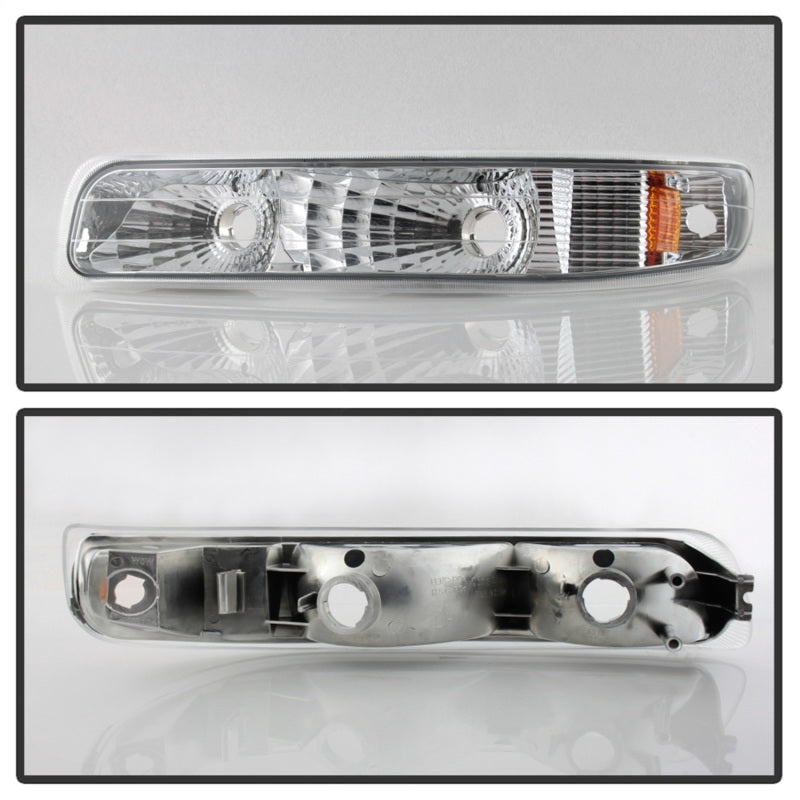 SPYDER Xtune Chevy Silverado 99-02 / Chevy Suburban/TahOE 00-06 Amber Bumper Lights Euro CBL-JH-CS99-AM-E 5064295