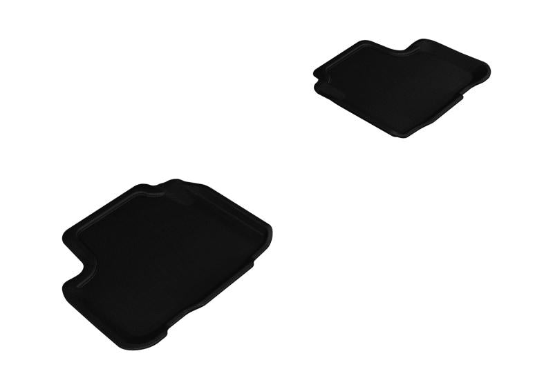 3D MAXpider 2006-2012 Mercedes-Benz R-Class W250 Kagu 2nd Row Floormats - Black L1MB04921509
