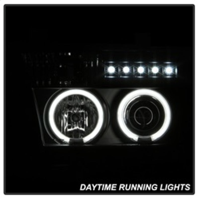 FR SPORT Spyder Toyota Tundra 07-13 Projector Headlights CCFL Halo LED Blk PRO-YD-TTU07-CCFL-BK...