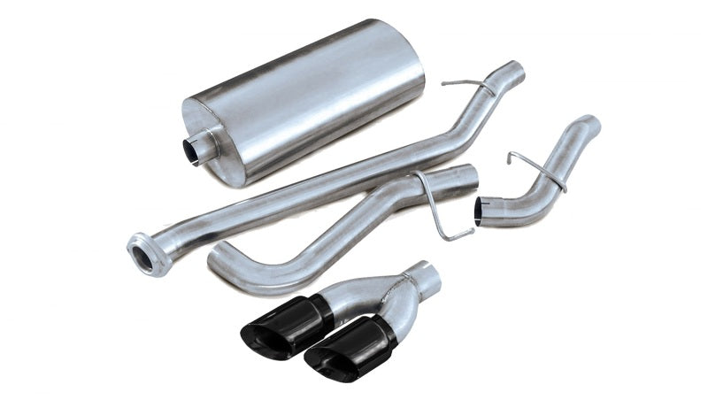 FR SPORT Corsa 02-06 Chevrolet Avalanche 5.3L V8 3in Sport Cat-Back Exhaust w/ twin 4in Black...