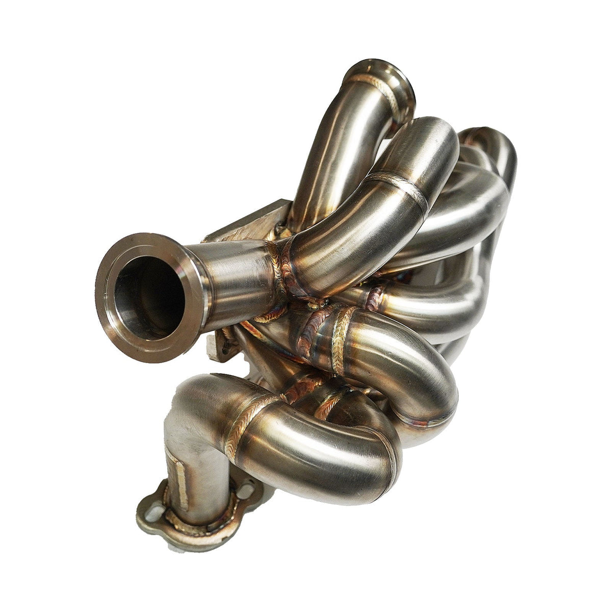 Bull Boost Performance RB20 RB25 RB26 DET T4 Top Mount Turbo Manifold For Nissan GTR 44mm Twin...