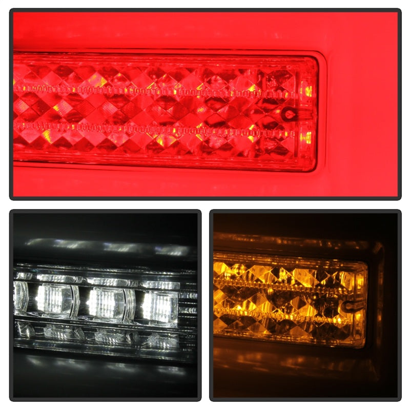 Spyder Toyota 4Runner 10-14 LED Tail Lights - Sequential Turn Signal - Chrome ALT-YD-T4R10-SEQ-C 5087805