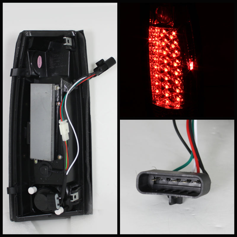 Spyder Chevy C/K Series 1500 88-98/Blazer 92-94 LED Tail Lights Chrm ALT-YD-CCK88-LED-C 5001368