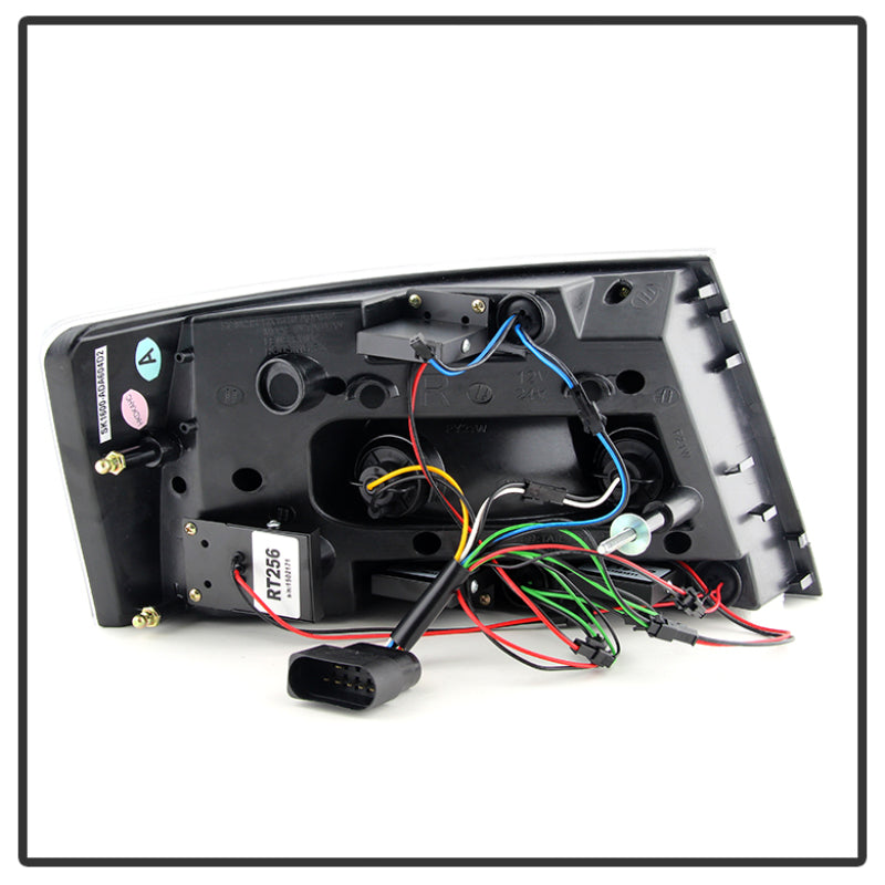 Spyder Audi A6 05-08 4Dr Sedan Only Version 2 Light Bar LED Tail Lights Blk ALT-YD-AA605V2-LBLED-BK 5080769