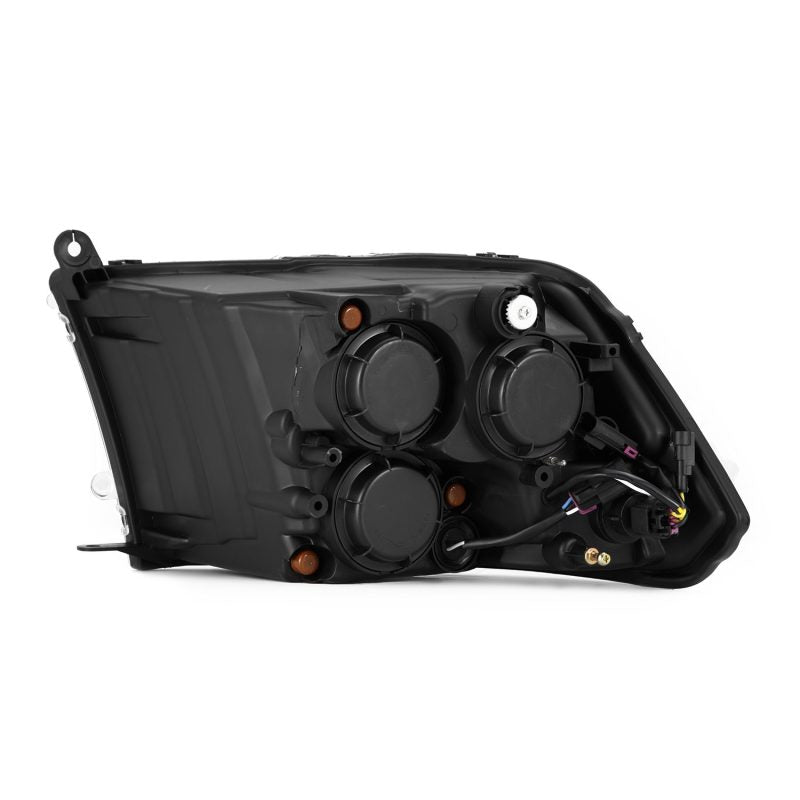 AlphaRex 09-18 RAM 1500 PRO-Series Proj Headlights Alpha-Black w/Sequential Signal & Top/Middle DRL 880563 *Discontinued