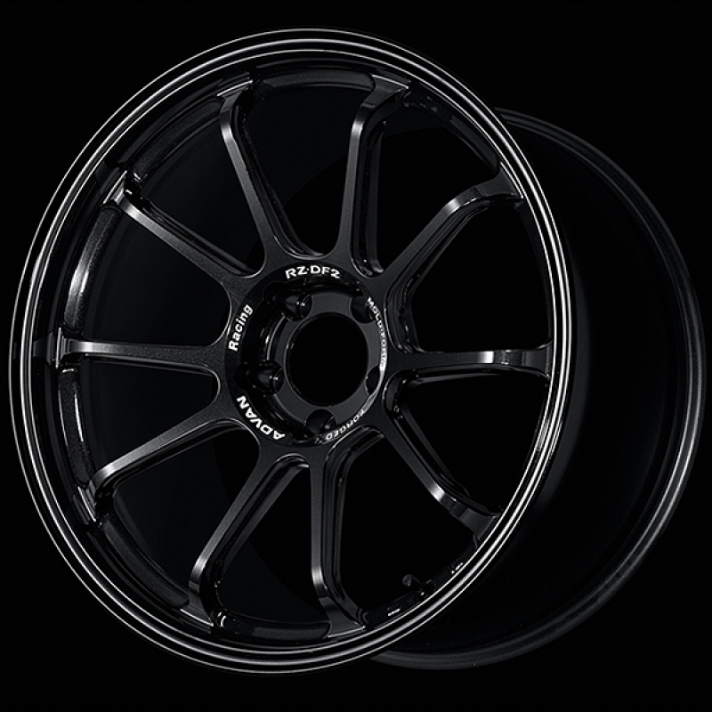 Advan RZ-DF2 20x10.5 / +15 Offset / 5x114.3 / 73mm Bore / Racing Titanium Black YAF0L15ETB