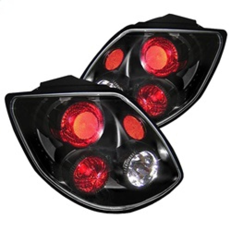 FR SPORT Spyder Toyota Matrix 03-05 Euro Style Tail Lights Black ALT-YD-TMA03-BK 5007599 - View 2