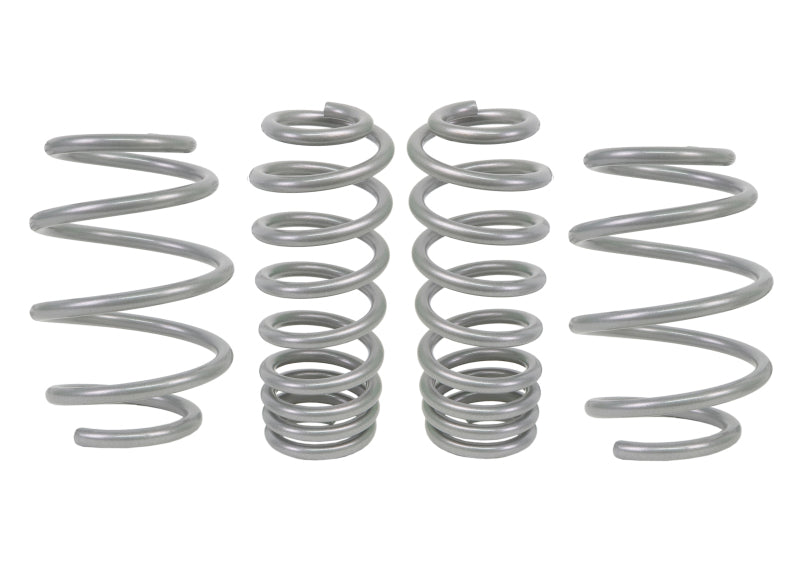 Whiteline F and R Coil Springs - lowered