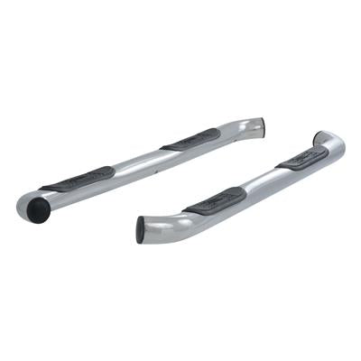 ARIES Automotive Step Bars, 3 in. Diameter, Stainless Steel, Polished, Toyota, Pair - 2020092