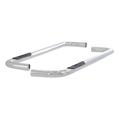 ARIES Automotive Step Bars, 3 in. Diameter, Stainless Steel, Polished, Chevy, GMC, Pair - 2040412