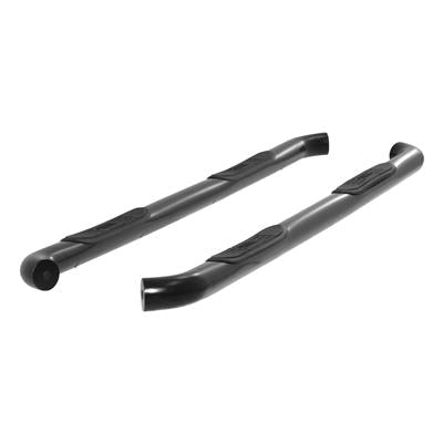 ARIES Automotive Step Bars, 3 in. Diameter, Steel, Black Powdercoated, Chevy, GMC, Pair - 204045