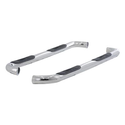 ARIES Automotive Step Bars, 3 in. Diameter, Stainless Steel, Polished, Chevy, GMC, Pair - 2040522