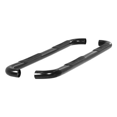 ARIES Automotive Step Bars, 3 in. Diameter, Steel, Black Powdercoated, Chevy, GMC, Pair - 204052