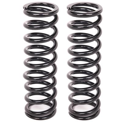 Aldan American Coil-Over-Spring, 450 lbs./in. Rate, 12 in. Length, 2.5 in. I.D. Black, Pair - 12450BK2