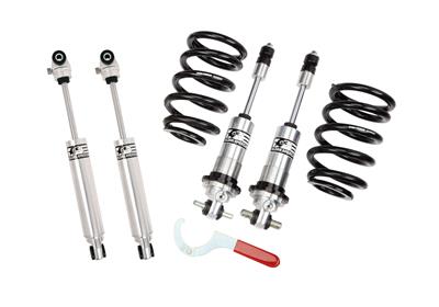 Aldan American Coilover Kit, Road Comp, Lowered, Front, Aluminum Body, Natural, Polyurethane - 300172