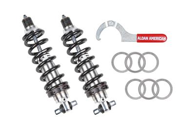 Aldan American Coil-Over Kit, Single Adjustable, 500 lbs./in. Spring Rate, 0-2 in. Lowered, Front - 300224