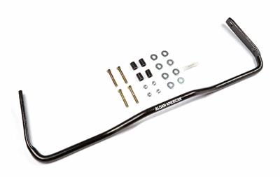 Aldan American Sway Bar, Rear, 1 in. Solid Chromoly Steel, OE-Style Fit, Fixed, Black Powdercoated - 7000535