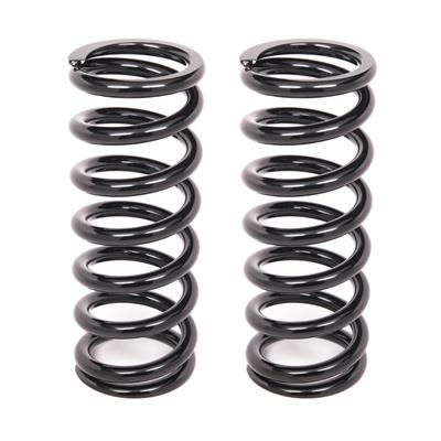 Aldan American Coilover Springs, 450 lbs./in. Rate, 2.50 in. I.D., 9.00 in. Length, Black, Pair - 9450BK2