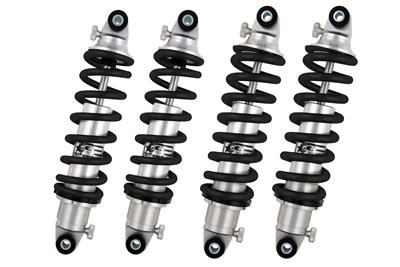 Aldan American Coilover Kit, Front And Rear, 400 lbs./in. Front, 700 lbs./in. Rear, Sliver - PNSB4D