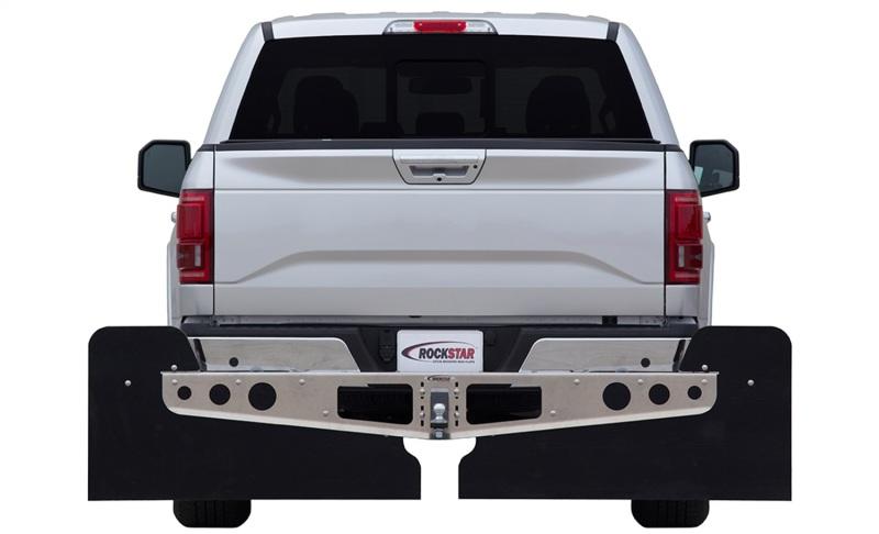 Access Rockstar 3XL 2019+ Ram 1500 Smooth Mill Finish Hitch Mounted Mud Flaps A10400413