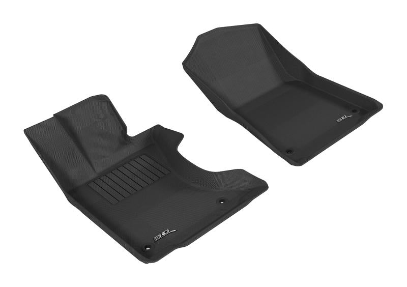 3D MAXpider 2013-2019 Lexus GS/GS Hybrid Kagu 1st Row Floormat - Gray L1LX03011501