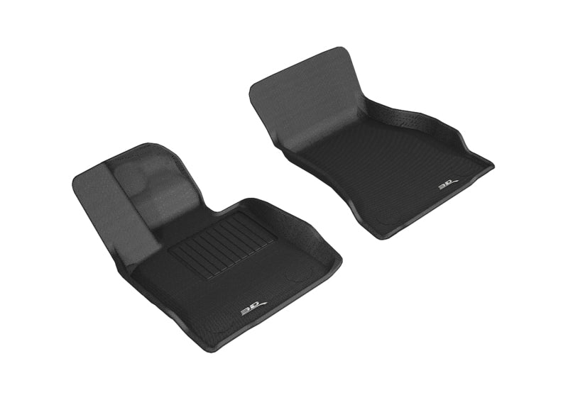 FR SPORT 3D MAXpider 2018-2019 BMW 6 Series Gran Turismo Kagu 1st Row Floormat - Black L1BM09111509