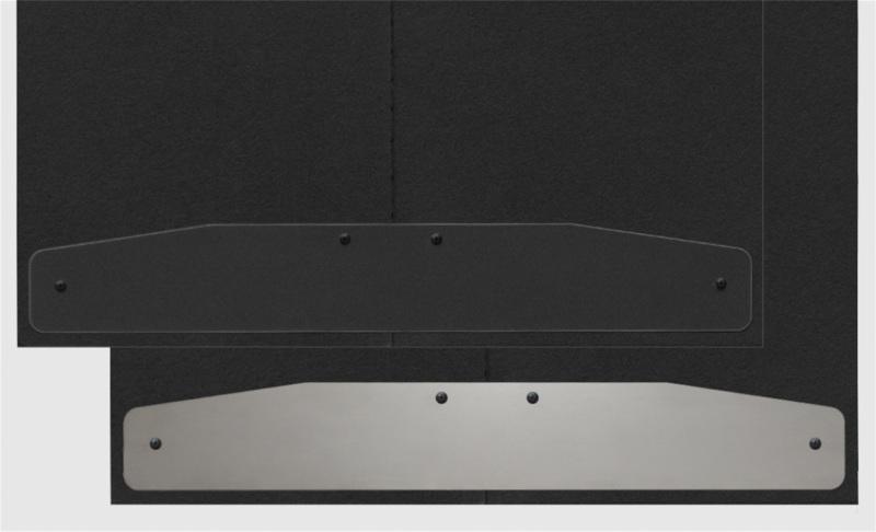 FR SPORT Access Rockstar Accessories Universal Trim Plates For Hitch Mud Flaps (Works w/24in...
