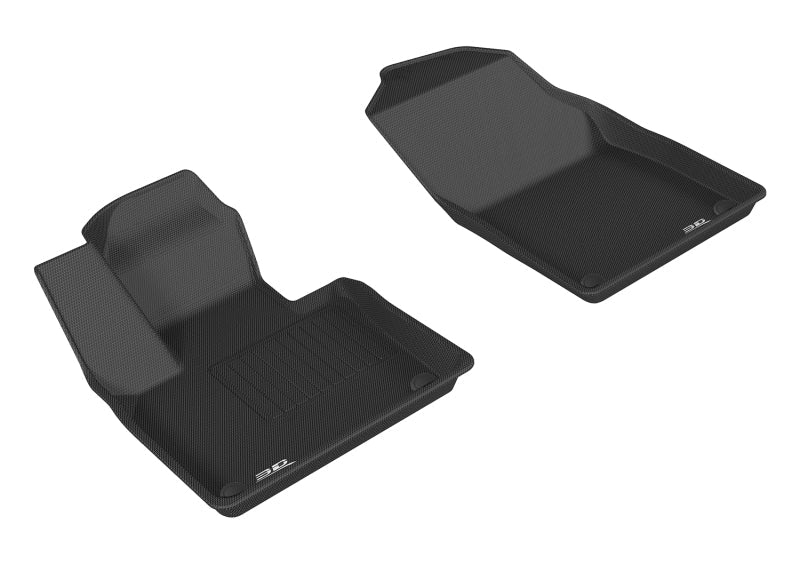 FR SPORT 3D MAXpider 2015-2019 Volvo XC90 Kagu 1st Row Floormat - Black L1VV02011509