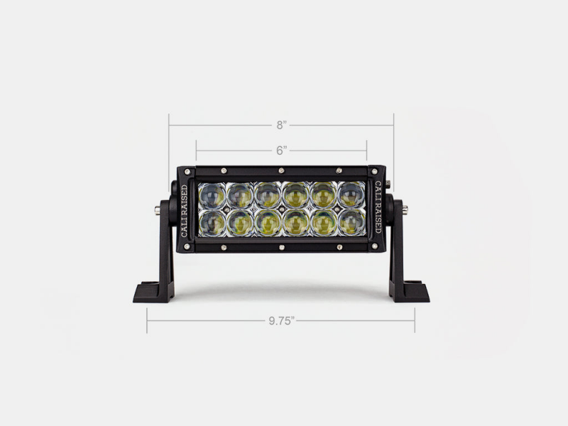Cali Raised LED Cali Raised 8 Dual Row 5D Optic Osram Led Bar CR2324