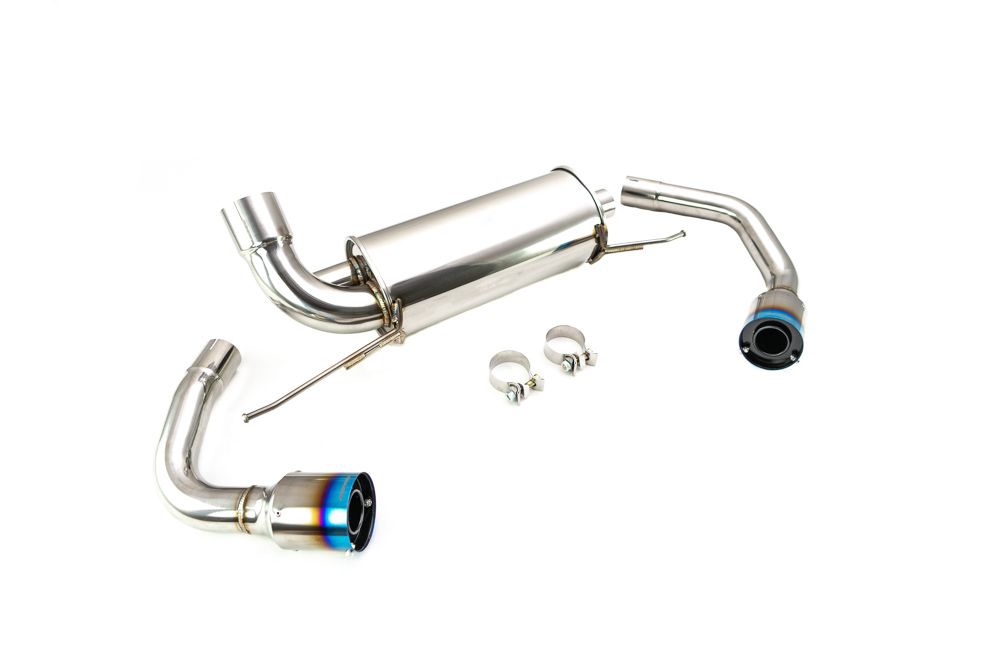 FR SPORT Megan Racing Supremo Axle Back Exhaust System for 2019 BMW 3-Series G20 RWD - T304...