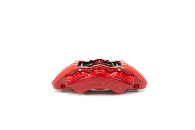 Alcon Brakes Disc Brake Kits, Front, Slotted Rotor, Vented, 6 Piston Caliper, Cast Iron, Red, 17 - BKF1559AX52